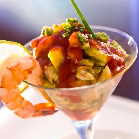 COCTEL FRUTO DE MAR SANGRITA Y MANGO-RUBEN