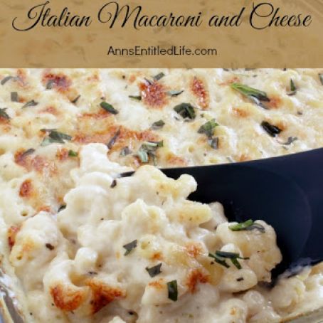 Italian Macaroni and Cheese Recipe