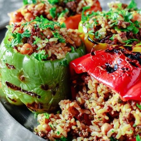 Mediterranean Style Stuffed Peppers