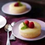 Meyer Lemon Pudding Cakes