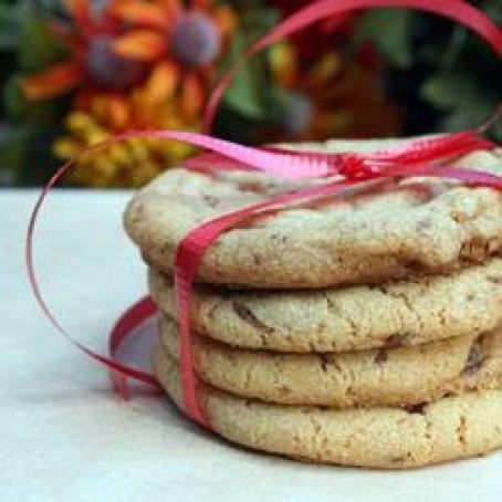 Brown Butter Heath Bit Cookies
