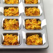 SAVORY CARROT MUFFINS