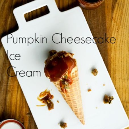 Pumpkin Cheesecake Ice Cream