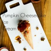 Pumpkin Cheesecake Ice Cream