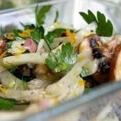 Fennel and Mushroom Salad