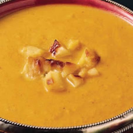 Grill Roasted Apple & Pumpkin Bisque