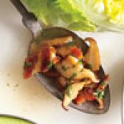 Warm Bacon-Mushroom Vinaigrette