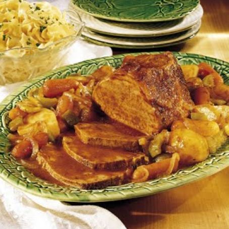 Tender Pot Roasted Beef