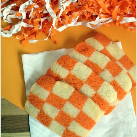 UT Checkerboard cookies