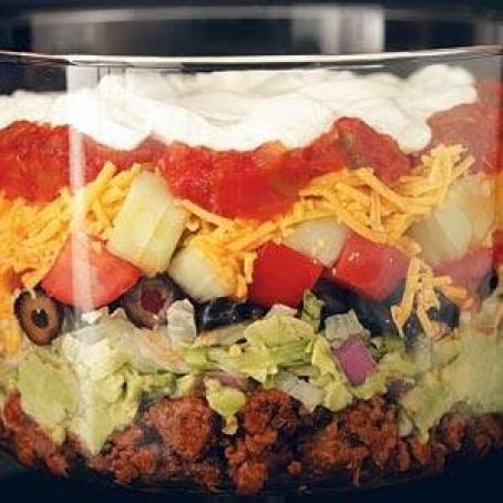 Appetizers (Layered Taco Salad)