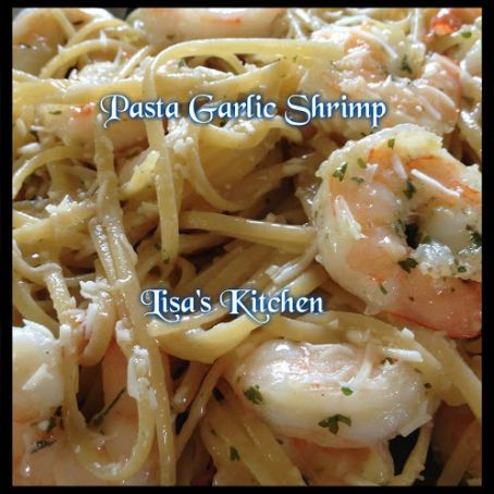Garlic Shrimp Pasta