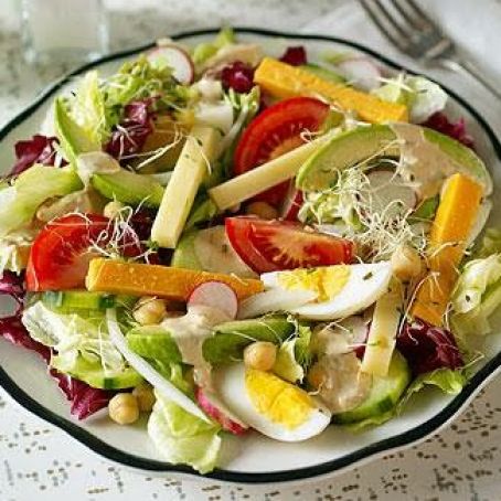 Vegetarian Chef's Salad
