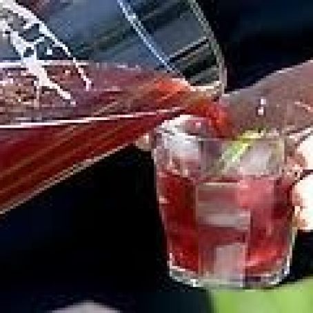 Pomegranate Breakfast Soda