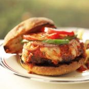 Grilled Italian Meatball Burgers Recipe