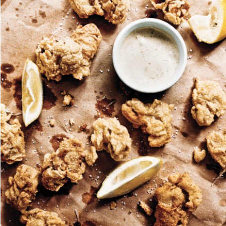 Deep-Fried Oysters