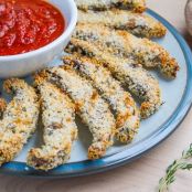 Crispy Baked Portobello Mushroom Fries