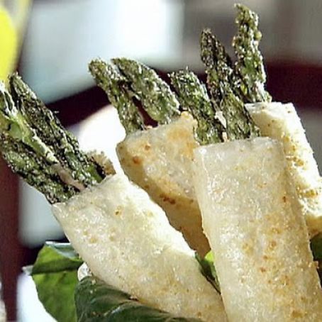 Phyllo Wrapped Asparagus