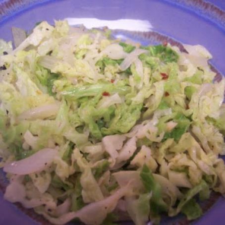 Ginger/Garlic Savoy Cabbage