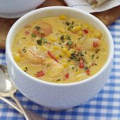 Corn Chowder with Shrimp