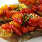 Garlicky-Tomato Bruschetta