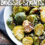 Parmesan Roasted Brussel Sprouts