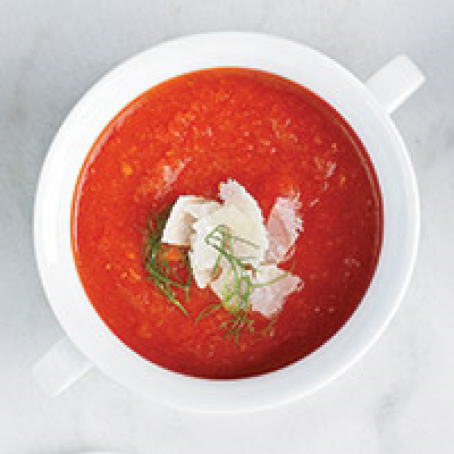 Two-Tomato Soup with Fennel