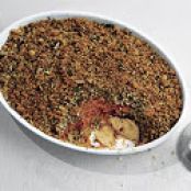 Bourbon Sweet Potato and Apple Casserole with a Pecan Crust