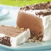 CHOCOLATE COOKIE ICE CREAM SLICE