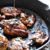 Honey Garlic Chicken Skillet