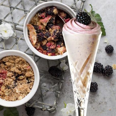 Blackberry Apple Crisp Shake