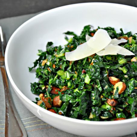 Tuscan Kale Salad with Anchovy Dressing