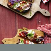 Grilled Everything Pizza (Food Network Mag)