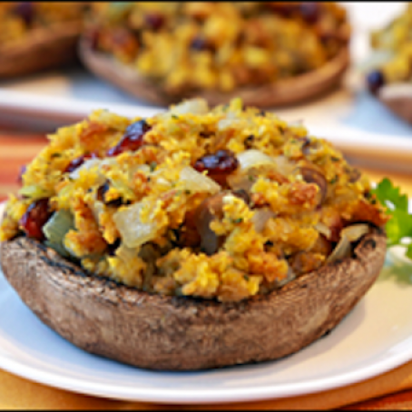 Holiday Stuffed Portabellas