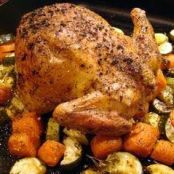 Oven Roasted Chicken and Root Vegetables