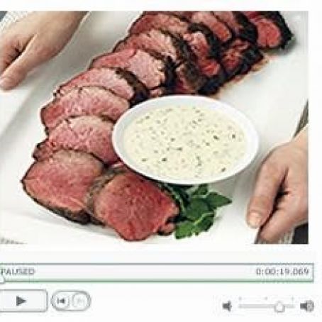 Herb-Crusted Beef Tenderloin