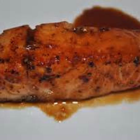 Maple-Soy-Glazed Salmon