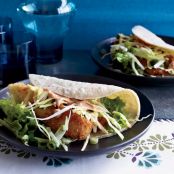 Crispy Fried Fish Tacos with Hoisin Mayo
