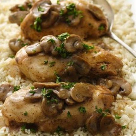 Slow Cooker Chicken Marsala