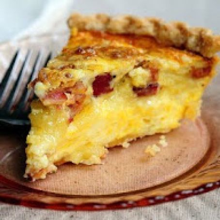 Brie and Bacon Quiche
