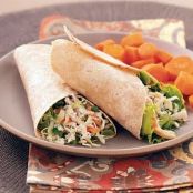 Asian Chicken Salad Wraps