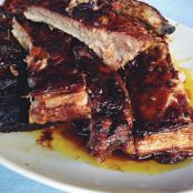 Cranberry and Orange Juice Spareribs