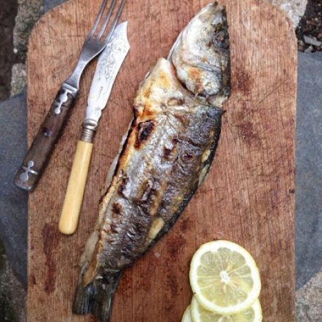 Whole Grilled Branzino