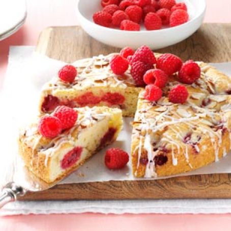 Raspberry Almond Coffee Cake Recipe