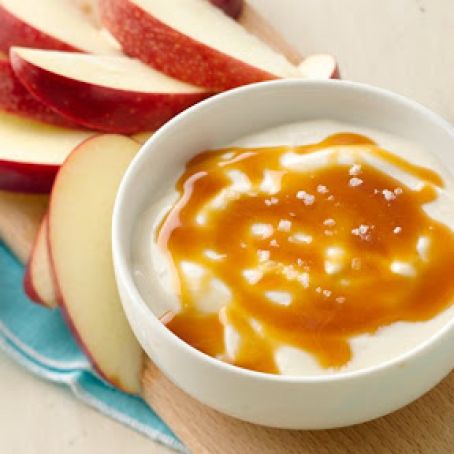 Salted Caramel Yogurt Dip