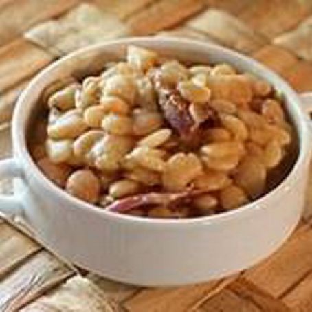 Crockpot Baby Lima Beans With Ham