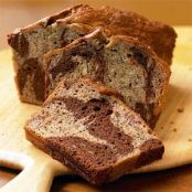 Marbled Chocolate Banana Bread
