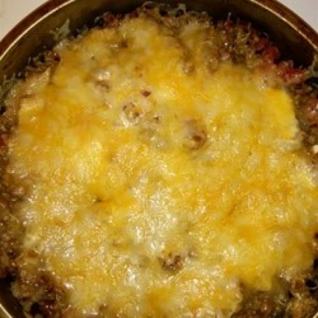 Hot Baked Taco Dip