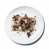 BLACK COD w/CHANTERELLE RAGOUT