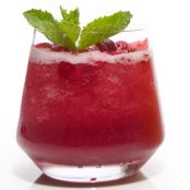 Whiskey-Cranberry Slushes