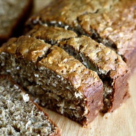 Oatmeal Banana Nut Bread
